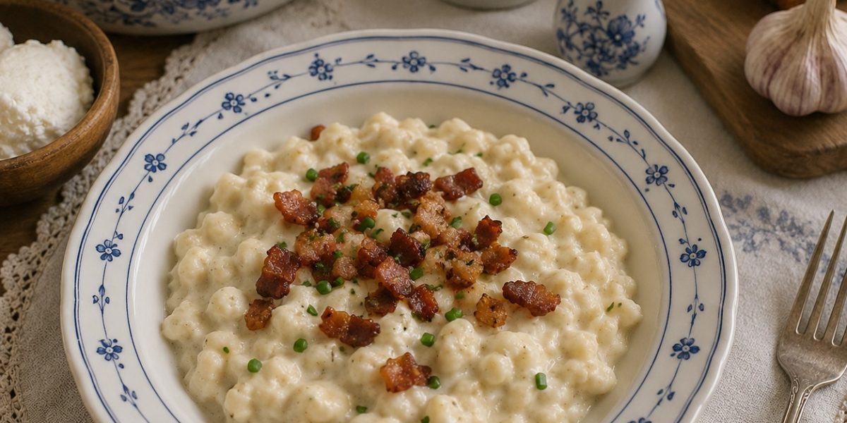 Babkine bryndzové halušky – tradičný slovenský recept
