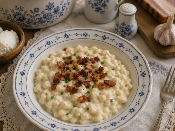 Babkine bryndzové halušky – tradičný slovenský recept