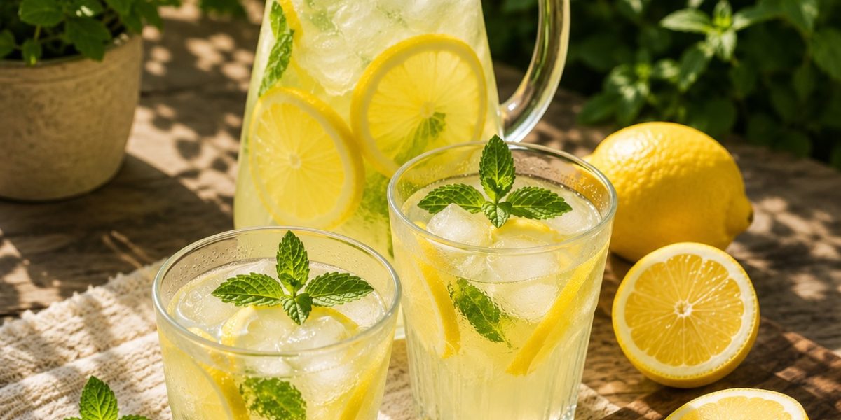 Najlepšia osviežujúca citrónová limonáda – domáci recept na horúce dni