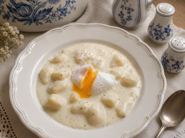 Babkine domáce zemiaky na kyslo – tradičný recept so smotanou